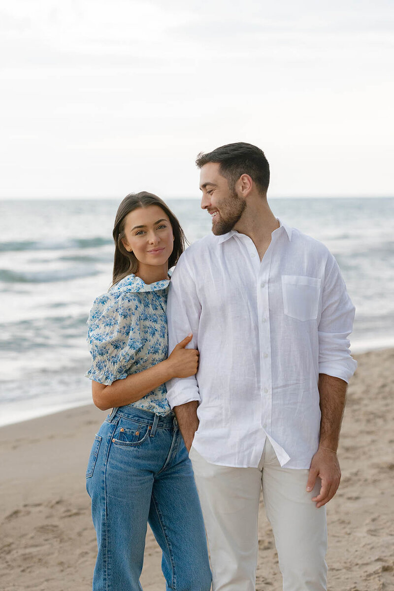 North Shore Chicago Engagement Photos 32