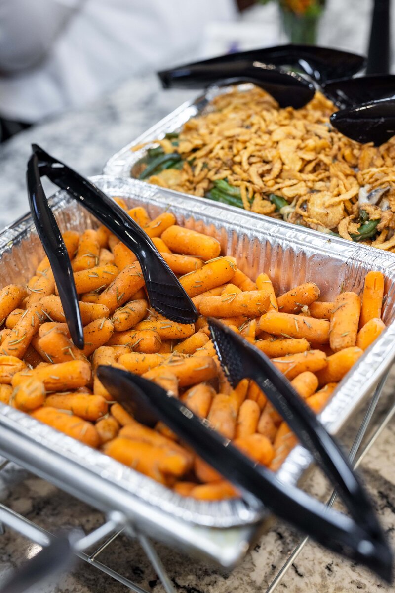 tray full of carrots