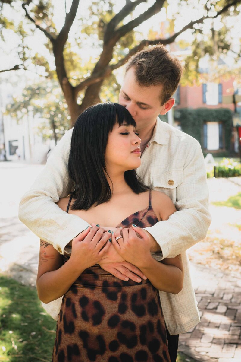 015_Downtown Savannah Surprise Proposal Photographer_