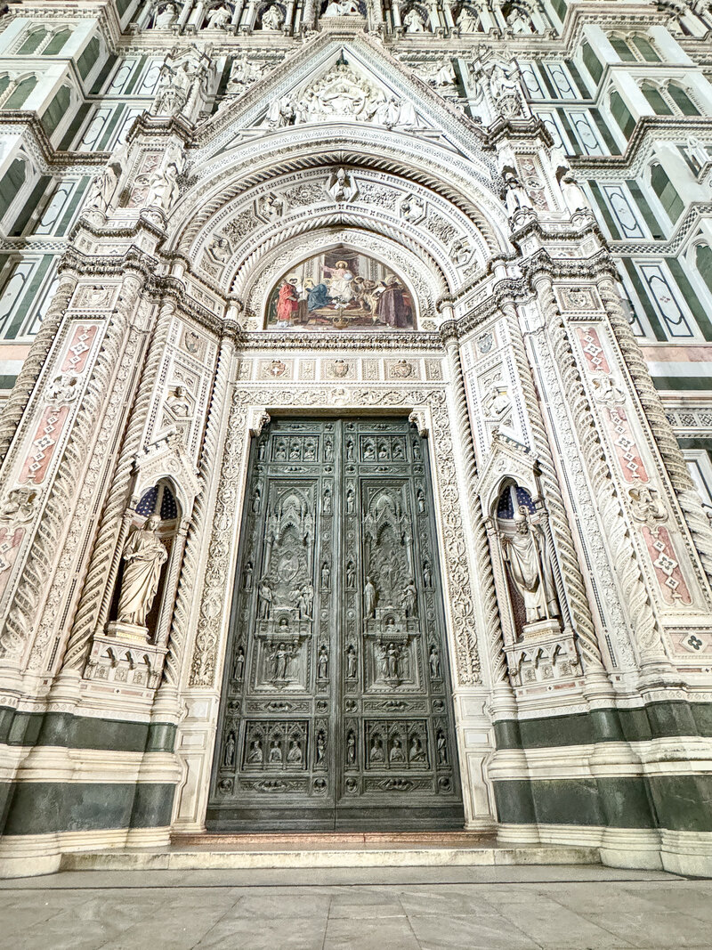 Florence Italy Duomo door