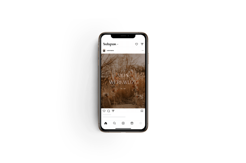 Boho Instagram templates voor fotografen