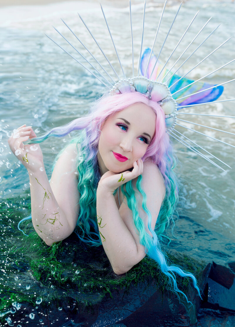 kirakiraartistry_fullsize-Hair twirl Mermaid