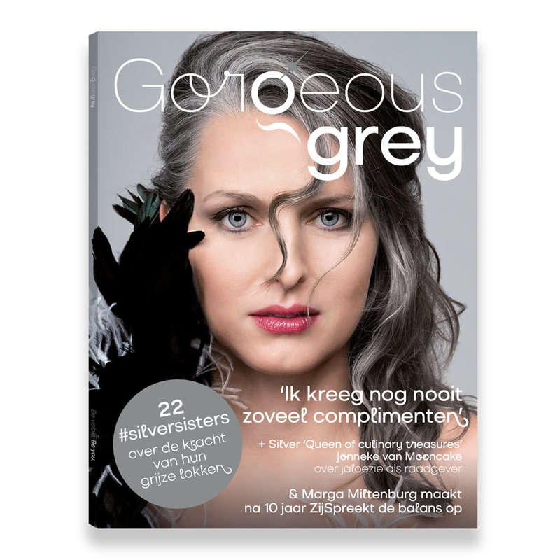 Gorgeous Grey Magazine Cover