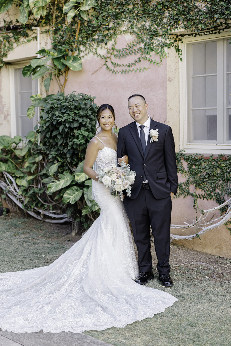 bride and groom