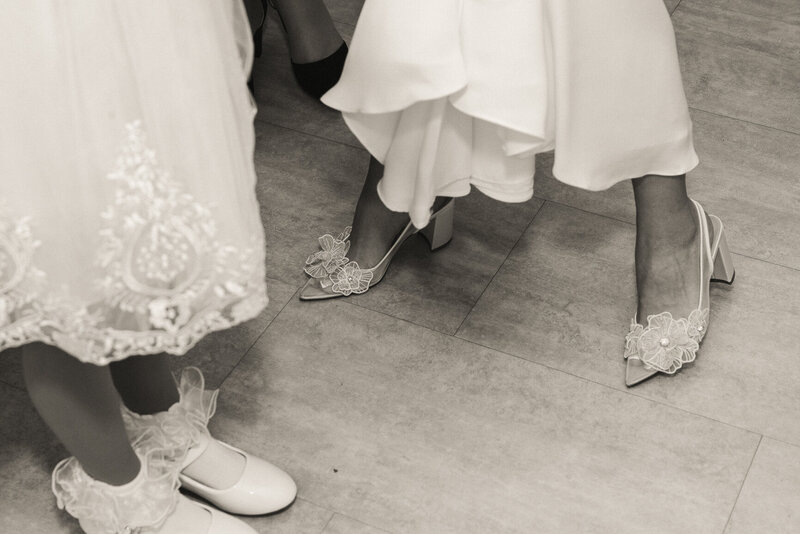 Getting ready details during Jacksonville wedding