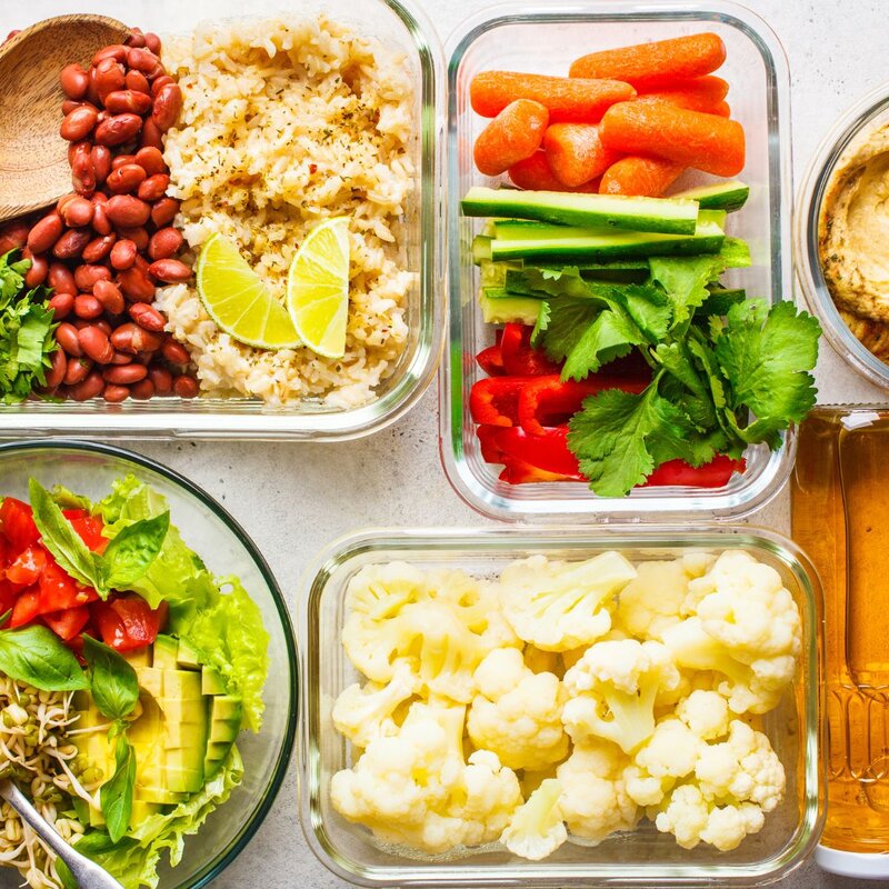 Meal Prep Guide for Creating Healthy Balanced Meals.