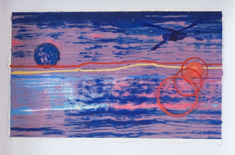 Look for the Shadows 3. oil on glass and paper - 2022jpg copy_11zon