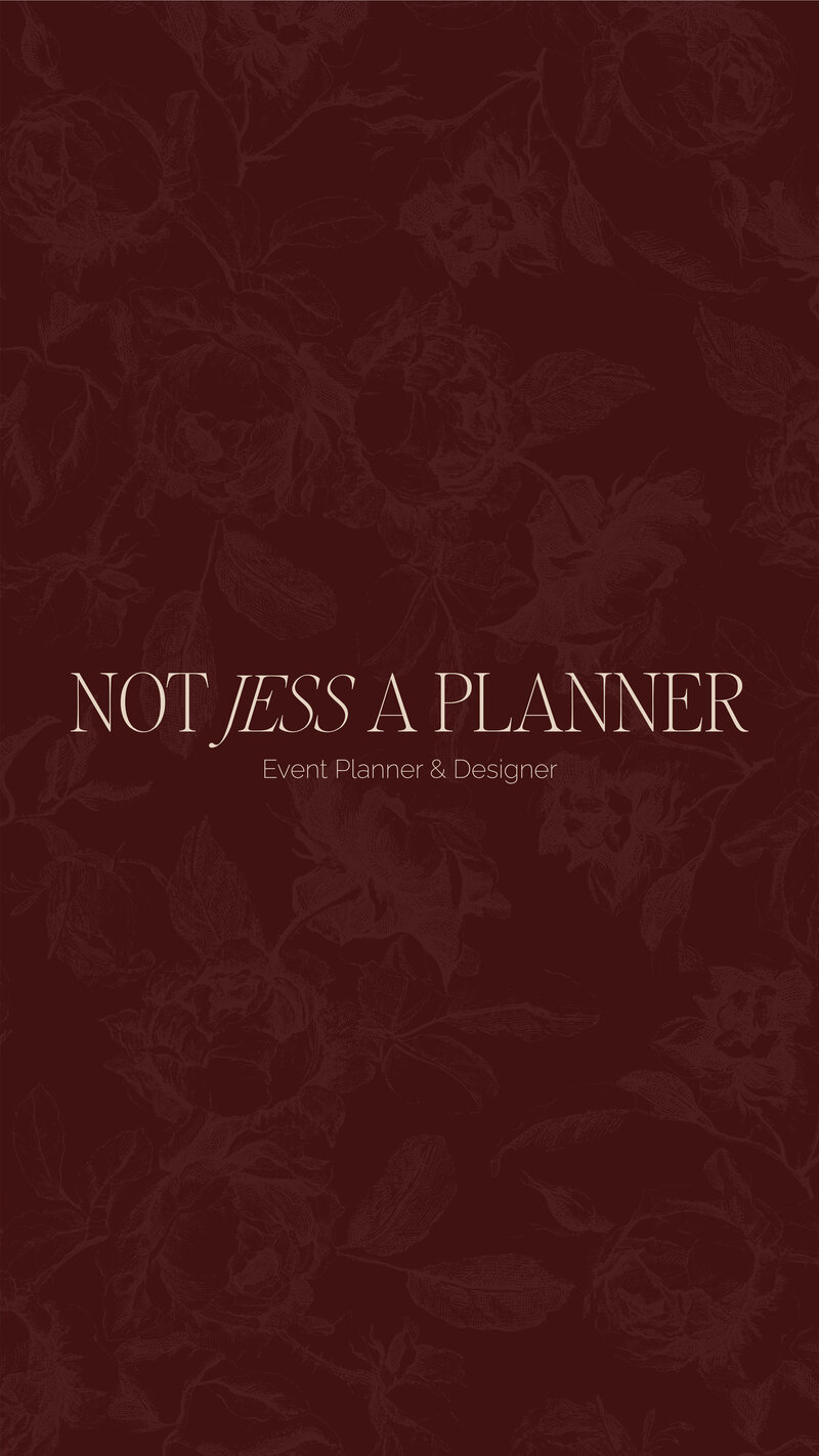 Elegant Wedding Planner Branding