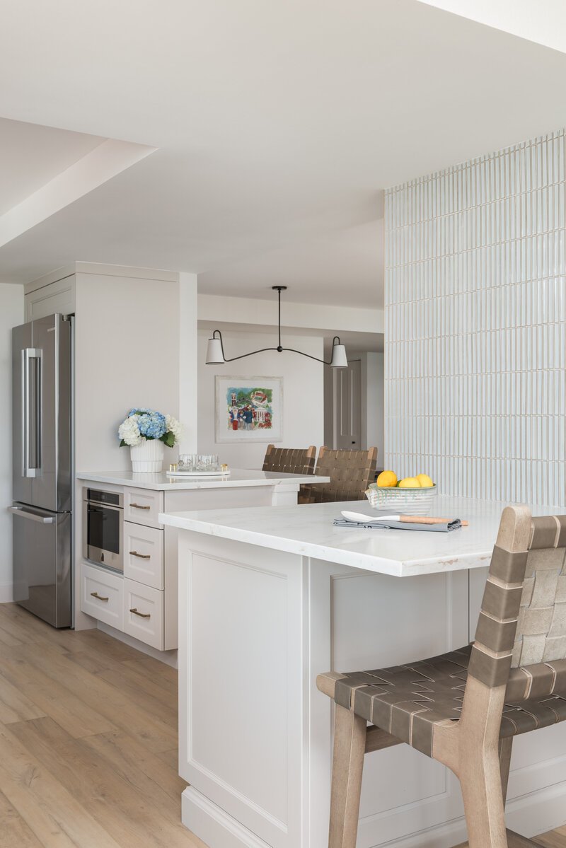 Counter details and stools at Always on Vacay_Scarbro Design