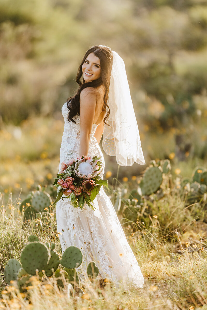 bridal photography in Texas Hill Country