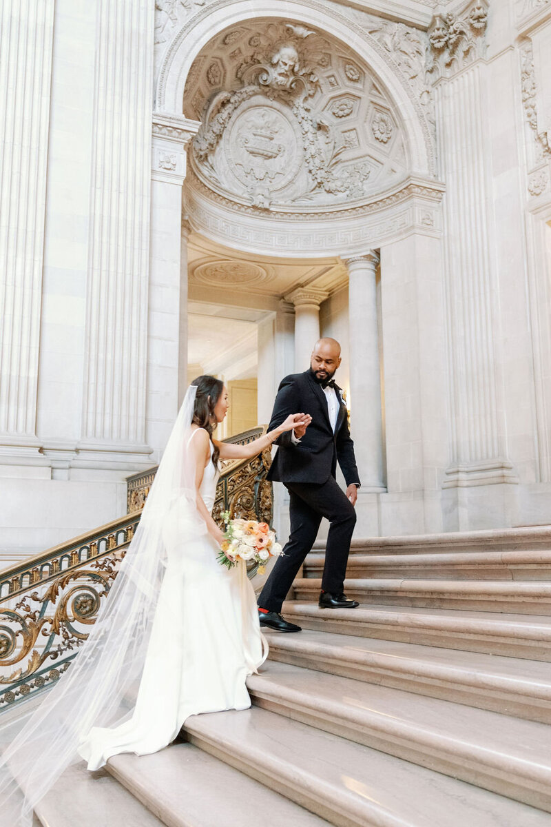 Best Photographer for Elopement at San Francisco City Hall (SFCH)