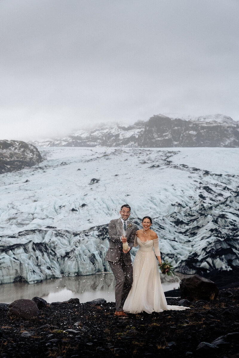 Iceland Elopement Adventure Wedding K&L-28