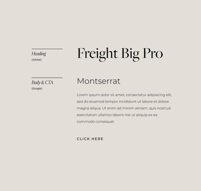Fierce Jewelry Co fonts