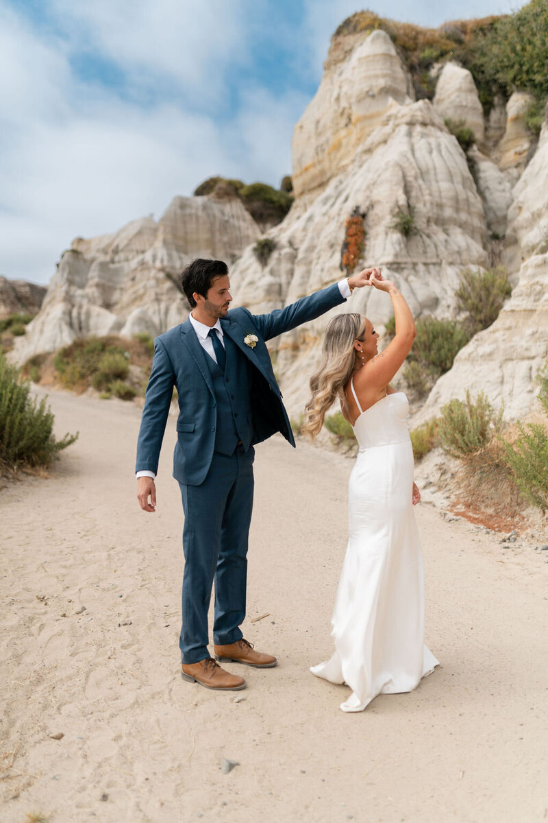 San Clemente Beach Wedding Photos