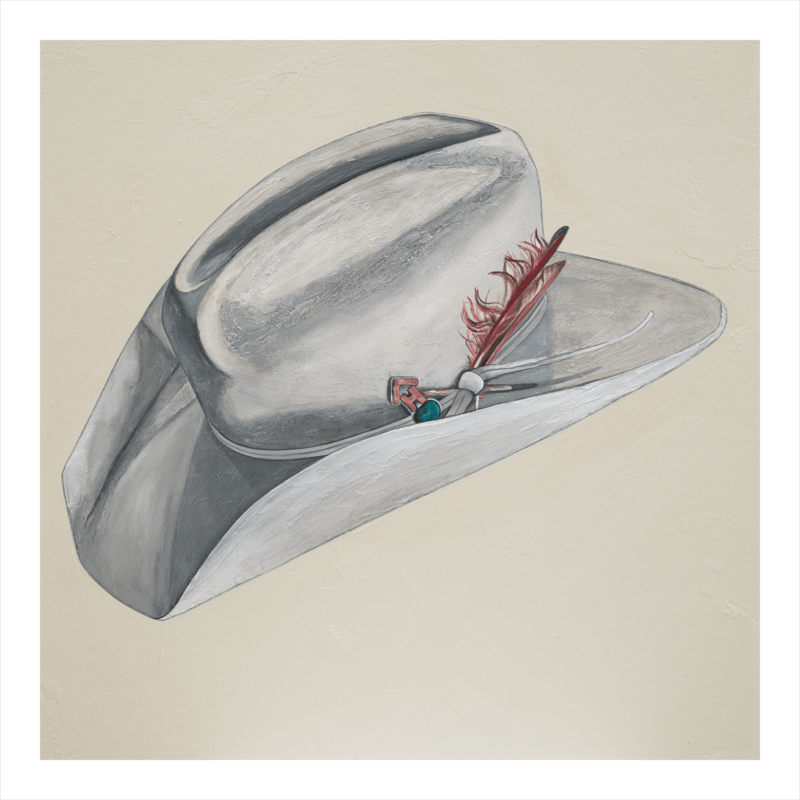 Christen-Horner-Art-Texas-Painting-Cowboy-Hat-The-Legacy-2023