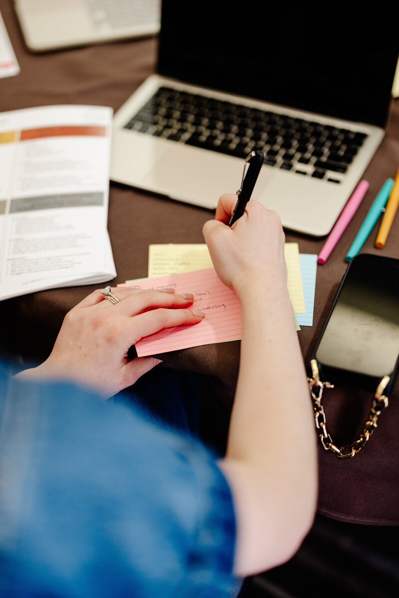 Stunning results from a wedding stationer's portfolio after business coaching support.