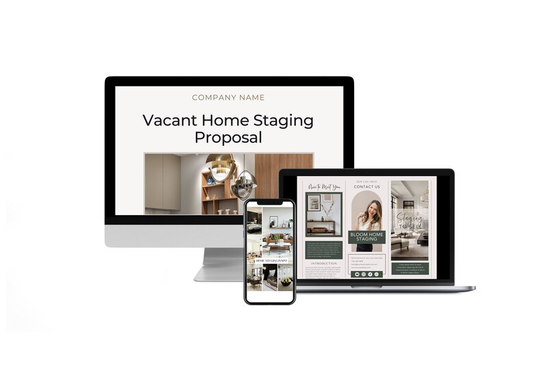 Instagram accelerator program for home stagers.