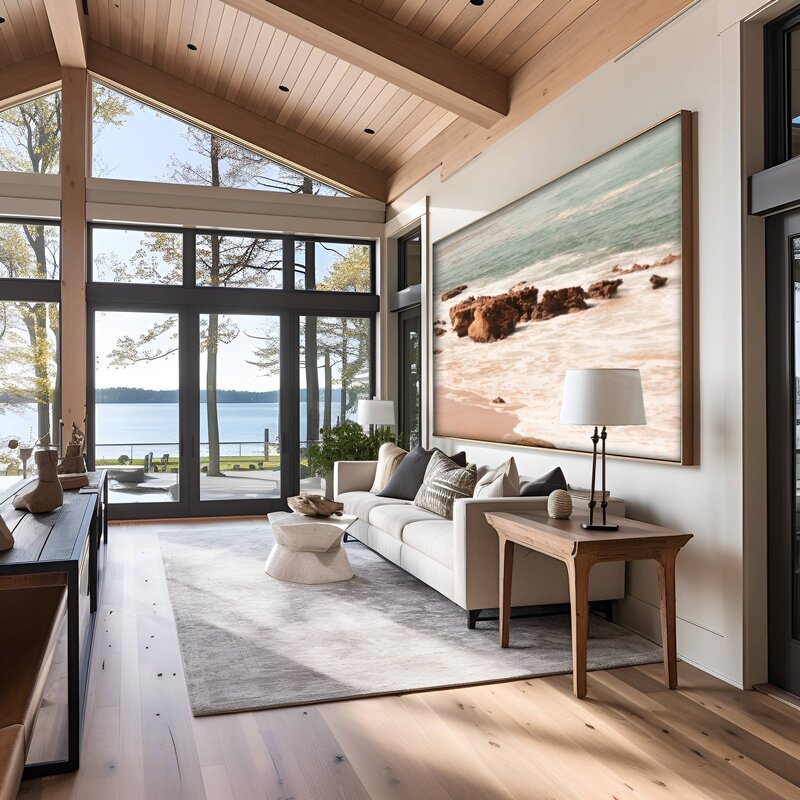 Tides Beach Photo print mockup4