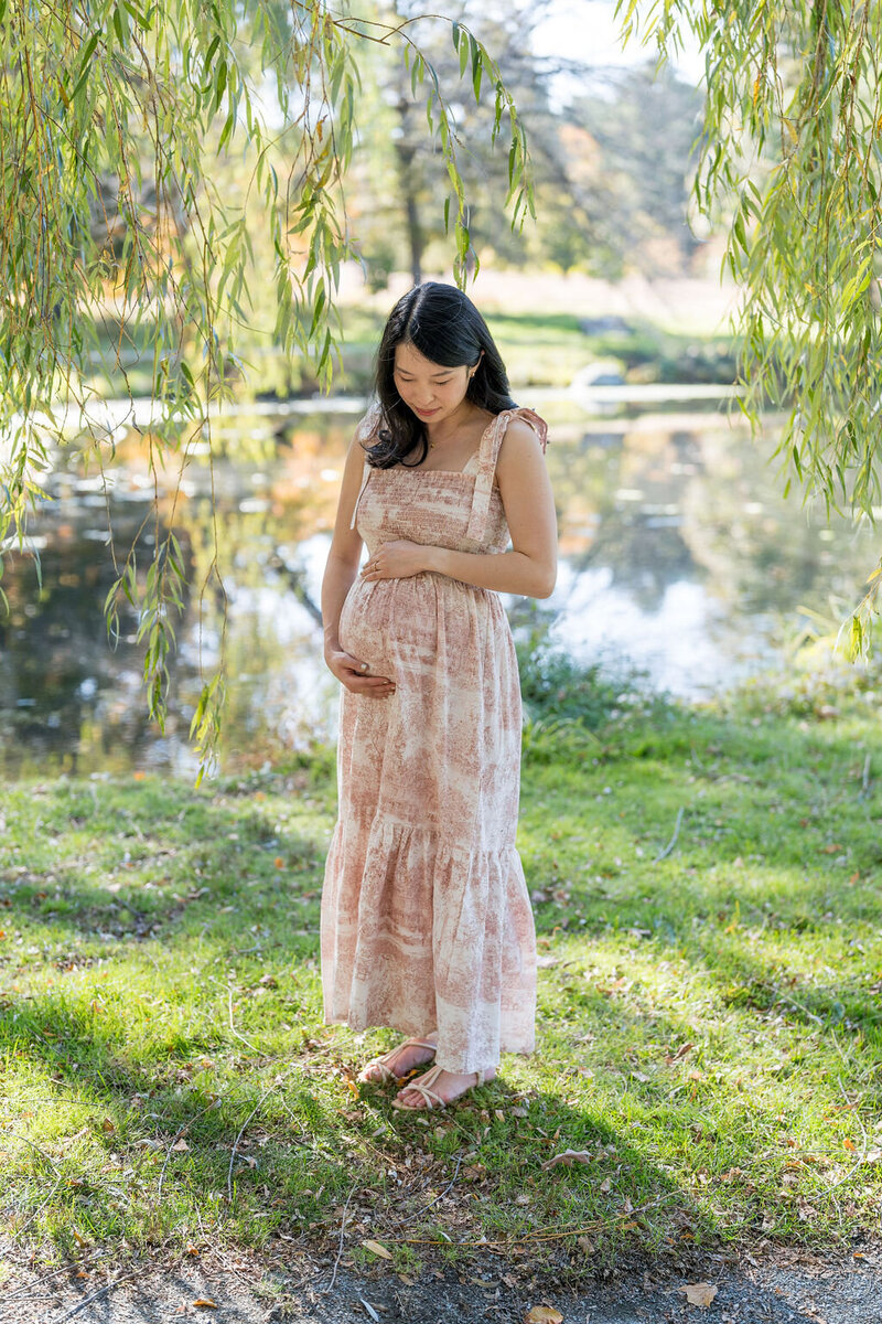 Walpole MA maternity photos_francis william bird park21