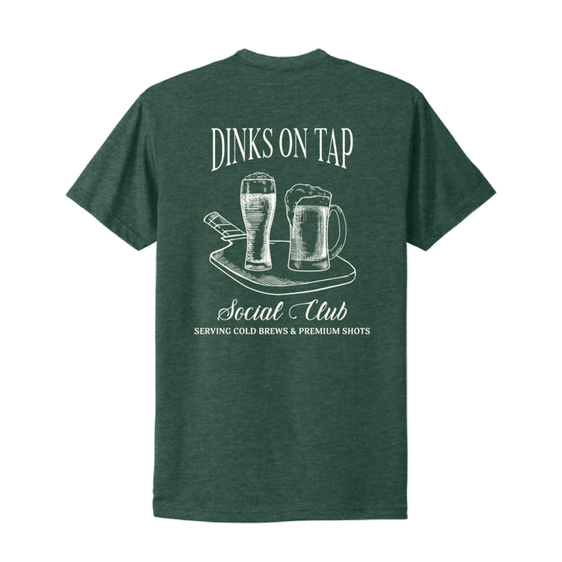 tan pickleball tshirt