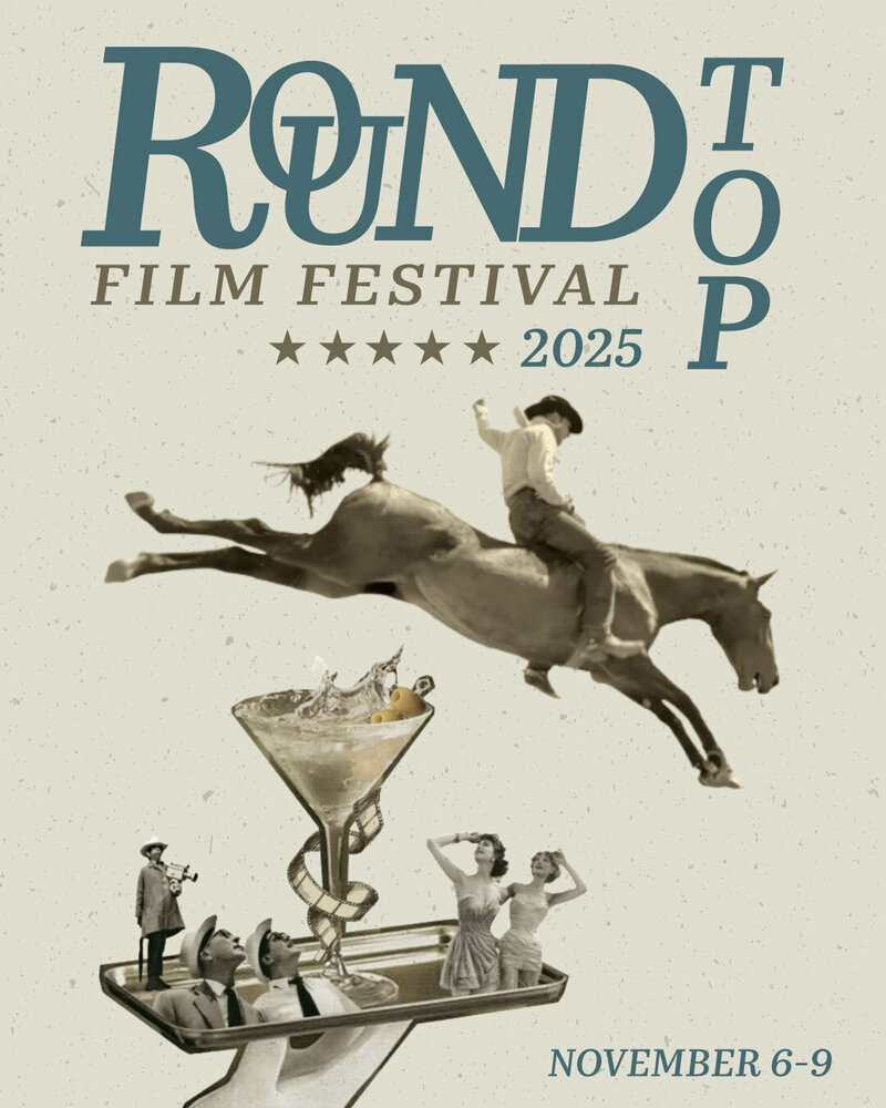 Thank you for planning to join us for the 2025 Round Top Film Festival, taking place November 6-9th. Pre-sale pricing is available for a limited time only so make sure to buy your pass now. We can't wait to share the magic of the Town of Round Top and the Round Top Film Festival with you!
