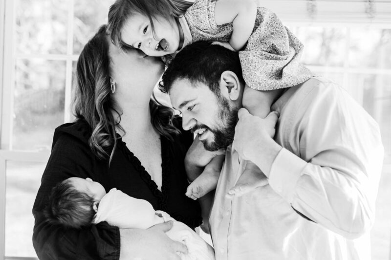 Ella-newborn-black-and-white-collection-chevy-chase-md