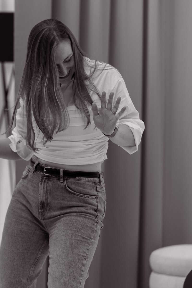 Content creatie voor ondernemers tijdens branding fotoshoot en video-opnames