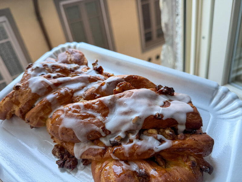 Treccia pasty from Forno a Vapore Amadeo Giusti in Lucca, Italy