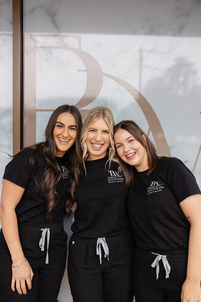 Tahlia's Beautyworx Hamilton team