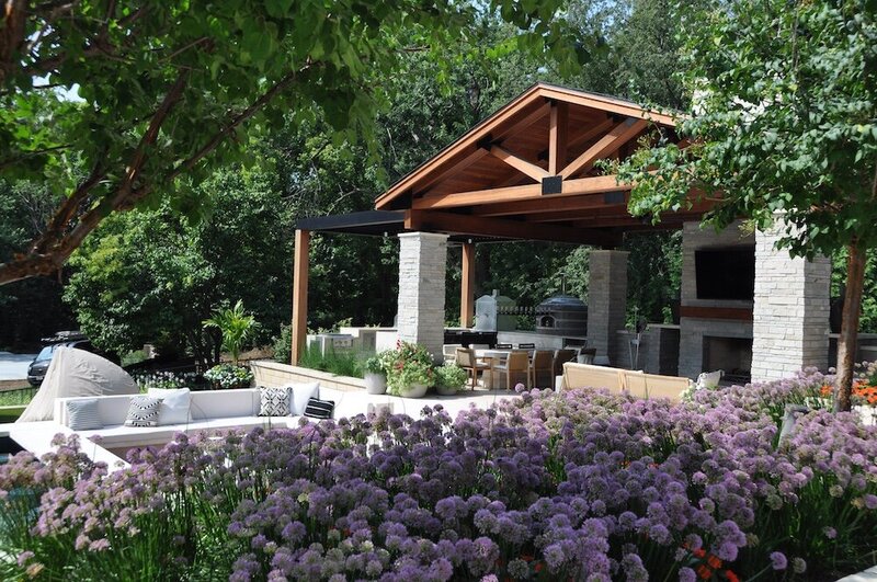 Residential landscape company project in Kansas City