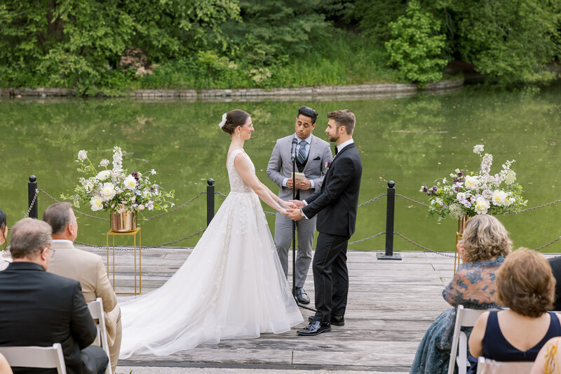 Adorable bridal suite for this beautiful fall/winter intimate wedding styled shoot