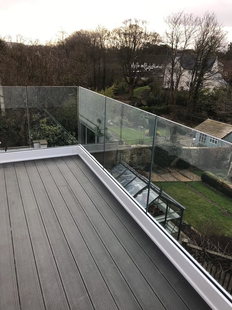 Modern Glass & Aluminum Railings in Boca Raton, South Florida