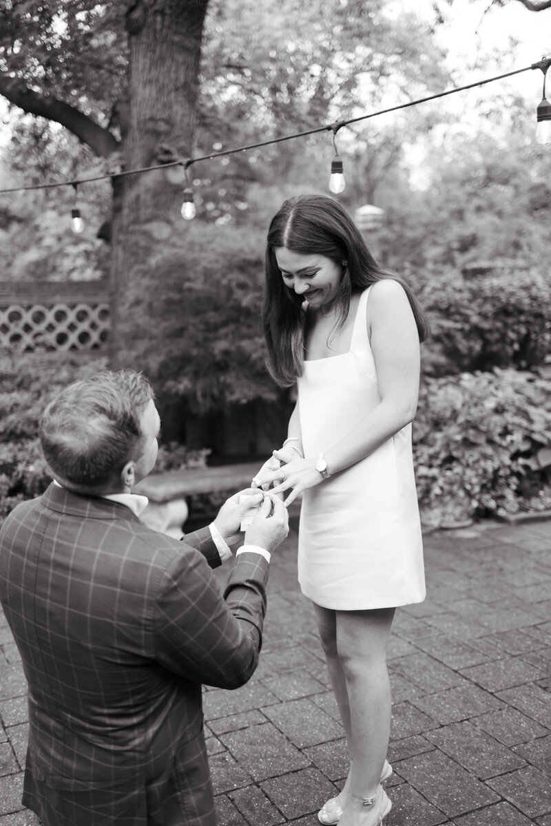Wichita couples photographer Ashley Cole photographs a proposal
