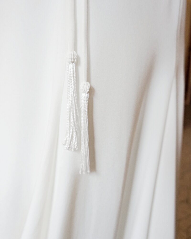 Bridal Jumpsuit with pearl top, available in plus size
