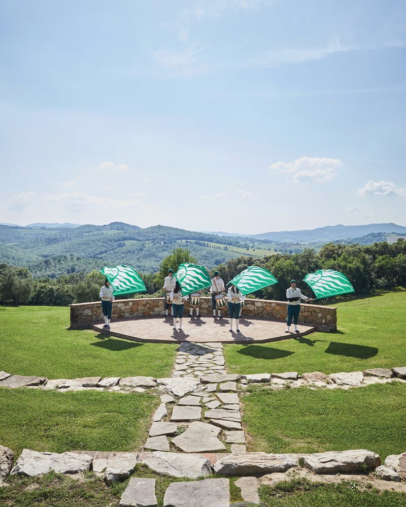 Castello di Casole Tuscany - Amphitheatre