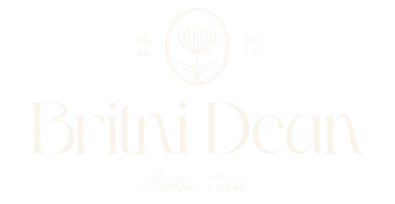 Britni Dean Photography primary logo