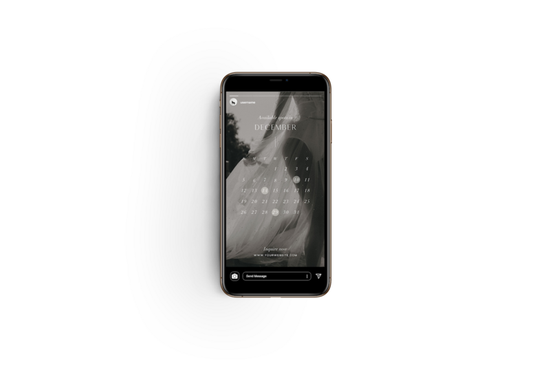 Elegant Instagram story templates Olive Oak 1