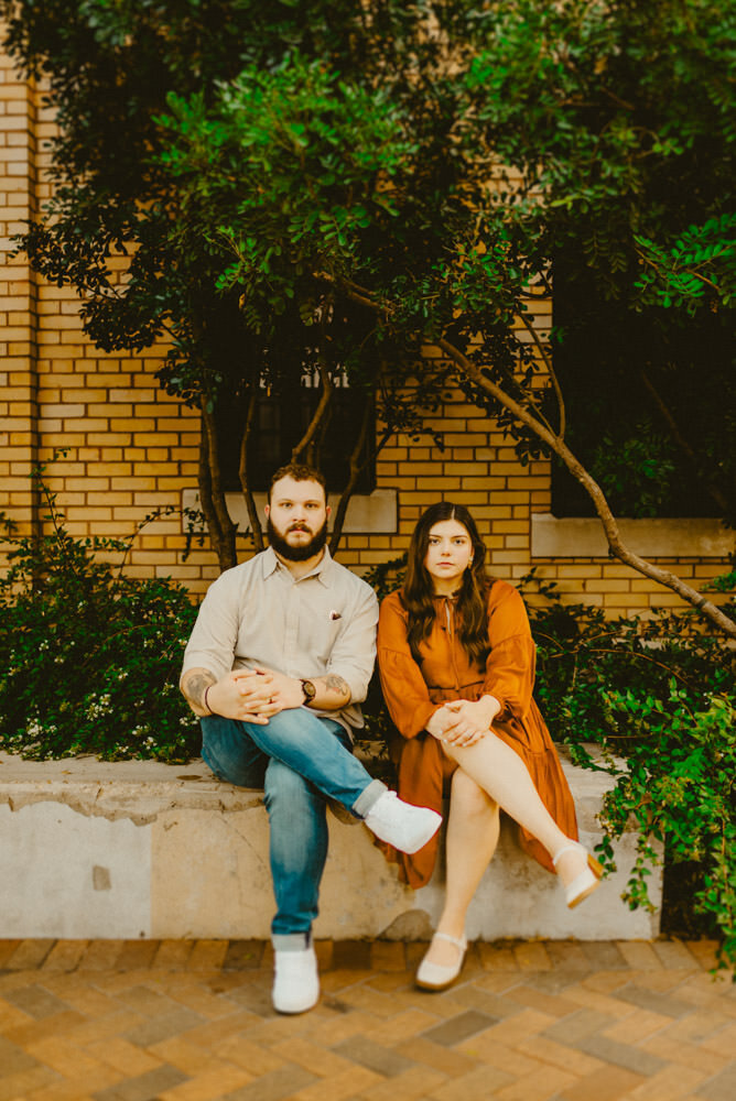 Photo of a couple at The Historic Pearl by San Antonio Wedding Photographer Anthony Gauna