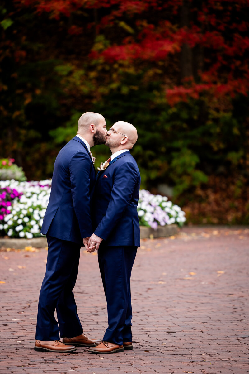 Embrace the elegance and romance of John and Mike’s LGBTQ+ wedding at the iconic West Baden Springs Resort. This stunning photo gallery captures the grandeur of their celebration within the resort’s majestic atrium, surrounded by panoramic views and historical architecture. Each image reflects the joy and love of their special day, highlighted by personalized touches that made their wedding uniquely theirs. Perfect for couples seeking a venue that combines luxury with a welcoming atmosphere for all.