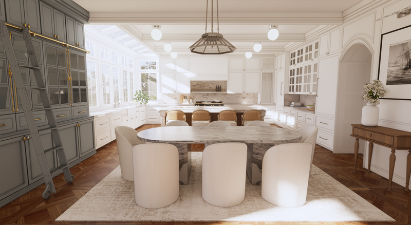 Kitchen Range Wall