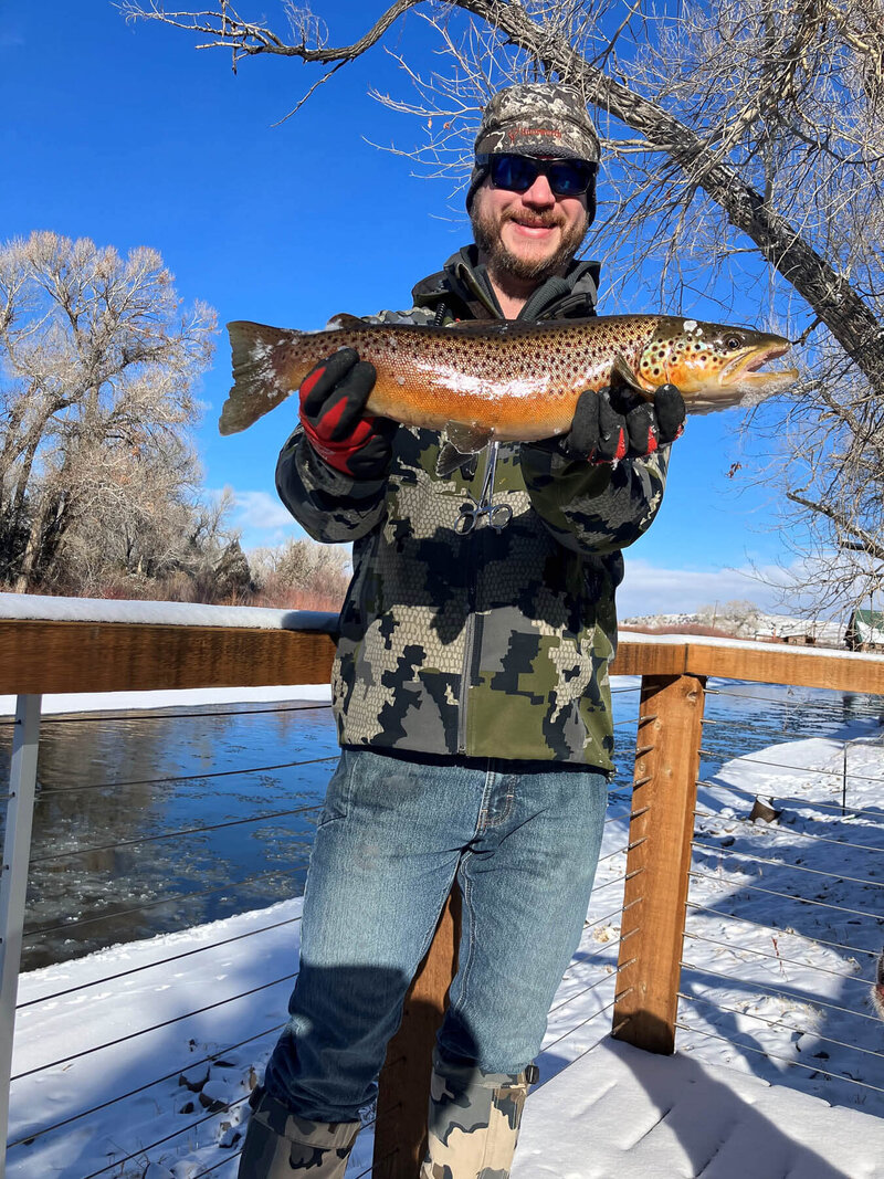 Trout catch in Saratoga, WY