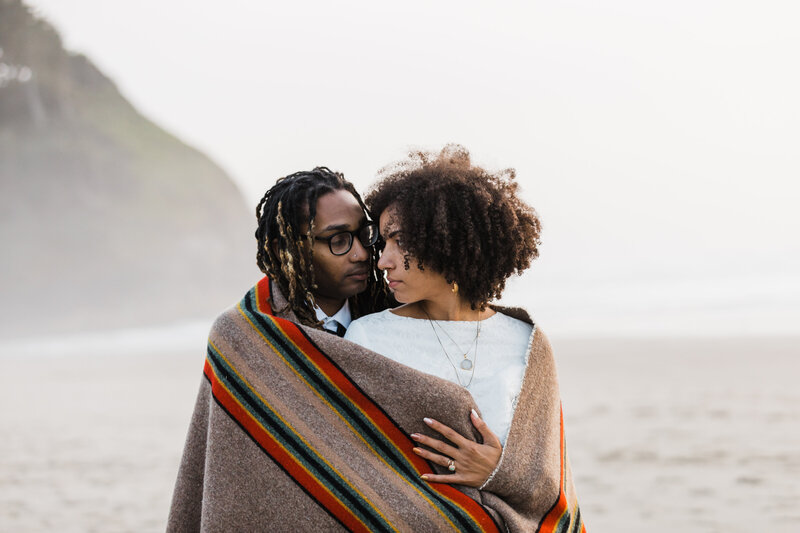 Oregon-Coast-BIPOC-elopement-photographer