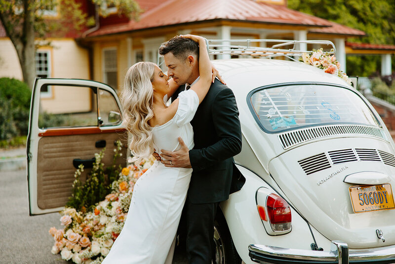 Vintage buggy Car styled shoot