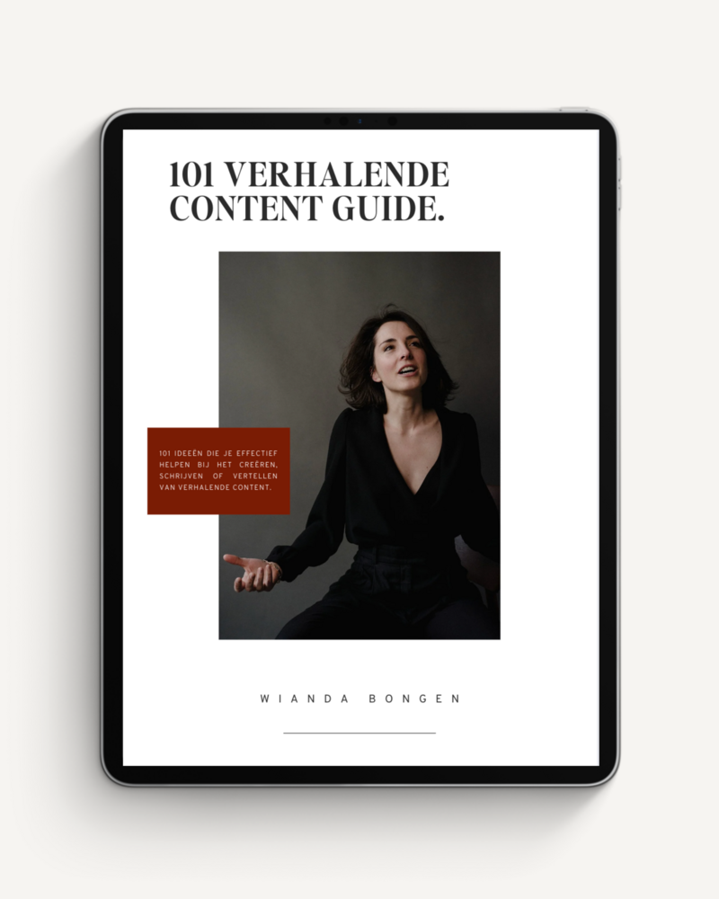 Wianda Bongen Mentor coach Storytellend ondernemen