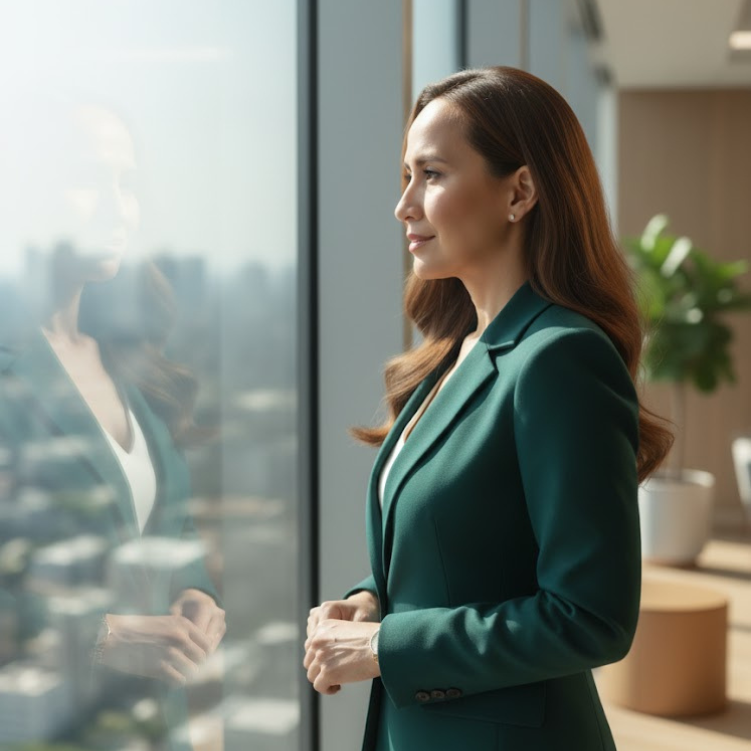 Woman Lash Educator and Artist