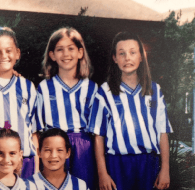 Jenna Rainey young soccer WEB