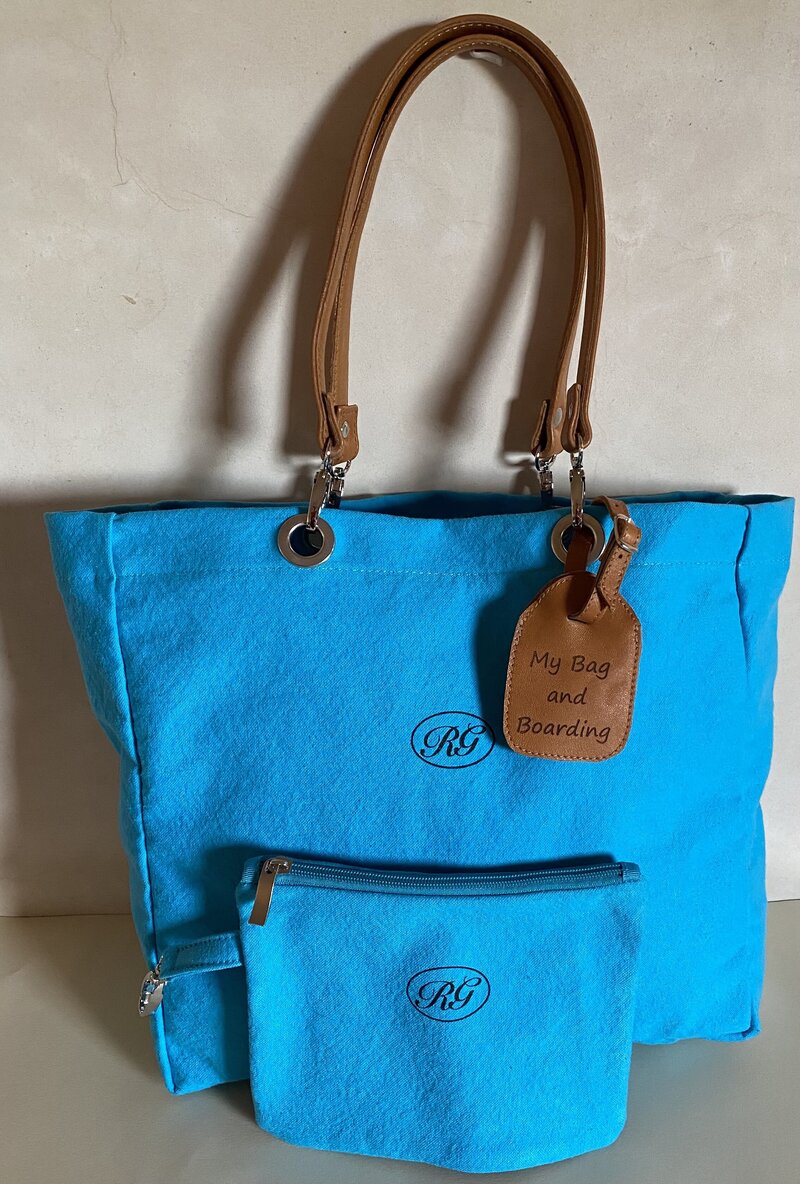 Cabas Voyages My Bag and Boarding TURQUOISE