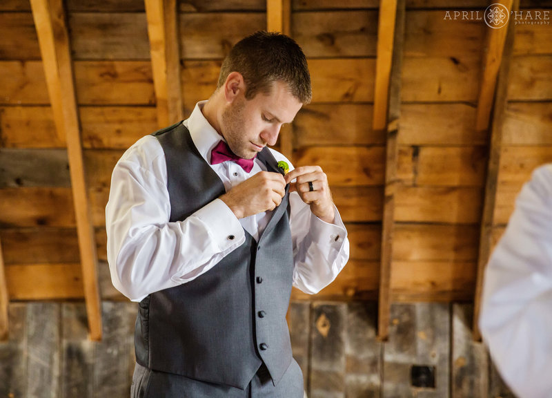 Attic of Barn Evergreen Colorado Wedding