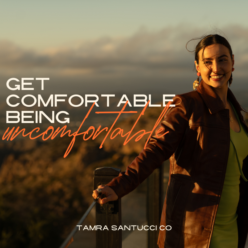 Get Comfortable Being Uncomfortable Podcast Cover