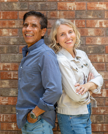 Nayon and Lisa Tomsio  midlife  health coaches plant-forward
